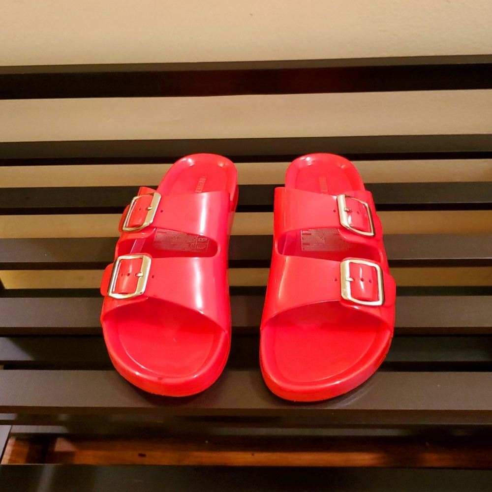 Womens Forever 21 Slides Size 6